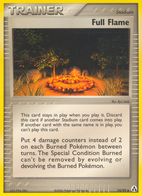 Full Flame (74/92) [EX: Legend Maker] | Kessel Run Games Inc. 