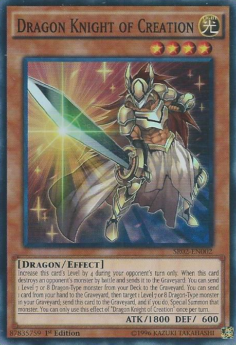 Dragon Knight of Creation [SR02-EN002] Super Rare | Kessel Run Games Inc. 