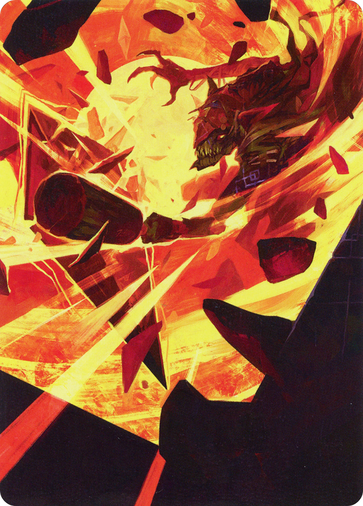 Zada, Hedron Grinder Art Card [March of the Machine Art Series] | Kessel Run Games Inc. 