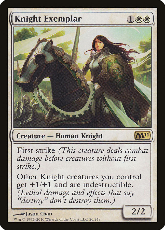 Knight Exemplar [Magic 2011] | Kessel Run Games Inc. 