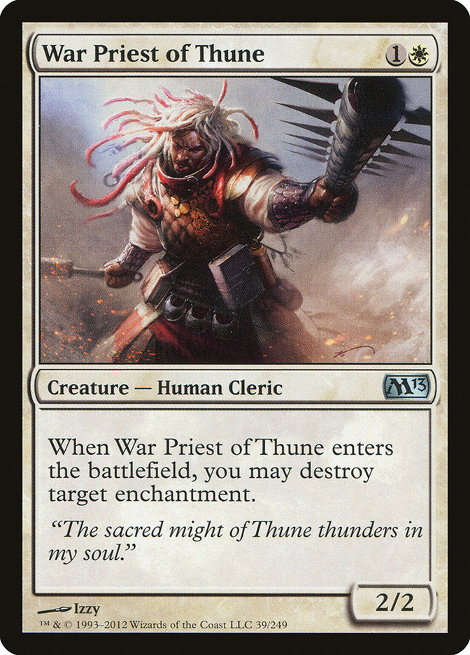 War Priest of Thune [Magic 2013] | Kessel Run Games Inc. 