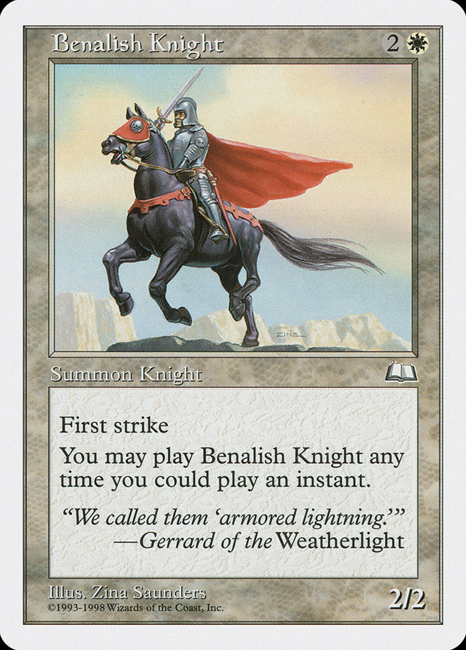 Benalish Knight [Anthologies] | Kessel Run Games Inc. 
