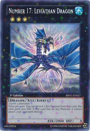 Number 17: Leviathan Dragon [BP01-EN027] Starfoil Rare | Kessel Run Games Inc. 