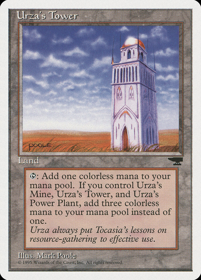 Urza's Tower (Plains) [Chronicles] | Kessel Run Games Inc. 