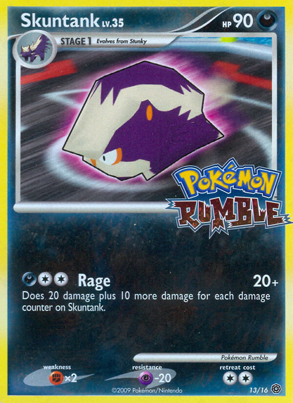Skuntank (13/16) [Pokémon Rumble] | Kessel Run Games Inc. 