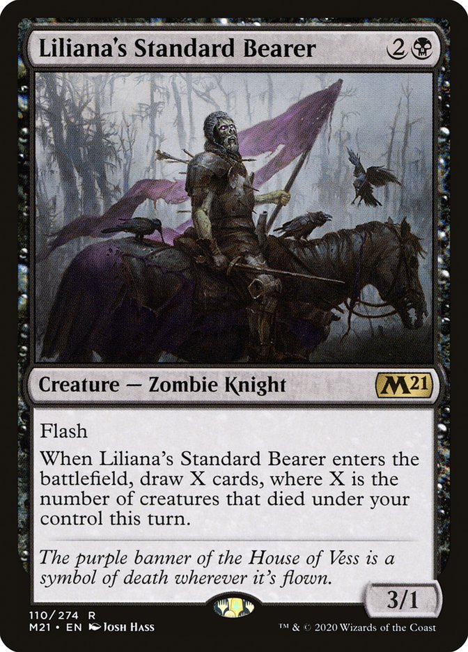 Liliana's Standard Bearer [Core Set 2021] | Kessel Run Games Inc. 