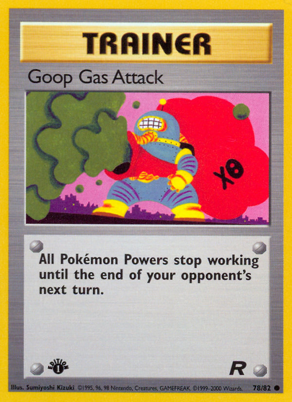 Goop Gas Attack (78/82) [Team Rocket 1st Edition] | Kessel Run Games Inc. 