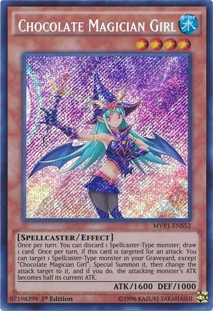 Chocolate Magician Girl [MVP1-ENS52] Secret Rare | Kessel Run Games Inc. 