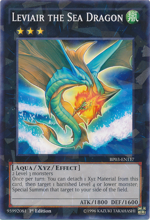 Leviair the Sea Dragon [BP03-EN117] Shatterfoil Rare | Kessel Run Games Inc. 