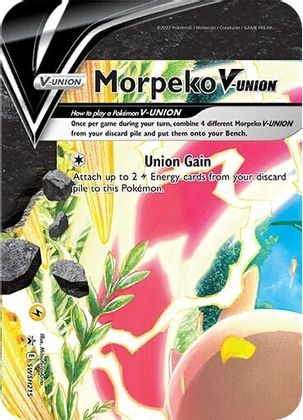 Morpeko V-UNION (SWSH215) [Sword & Shield: Black Star Promos] | Kessel Run Games Inc. 