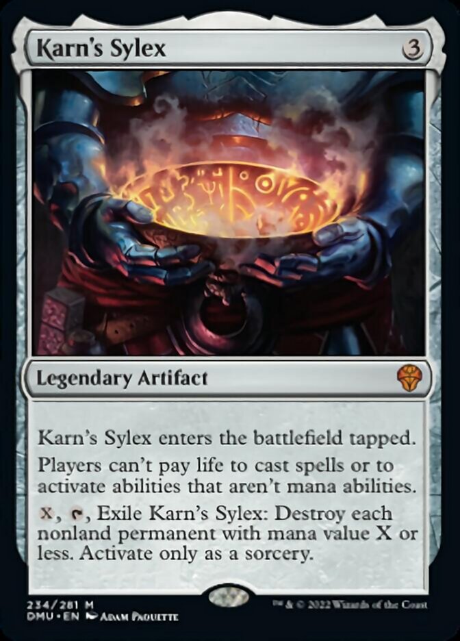 Karn's Sylex [Dominaria United] | Kessel Run Games Inc. 