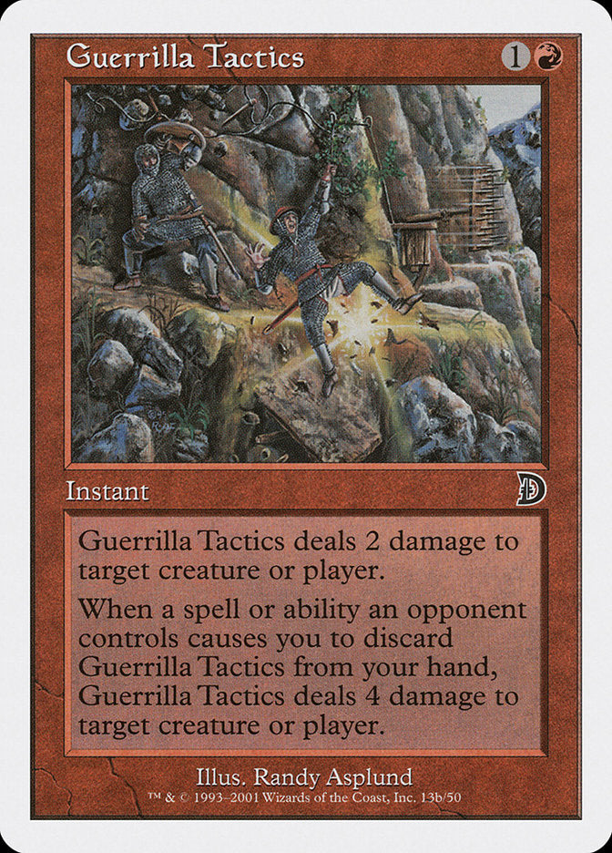 Guerrilla Tactics (Falling) [Deckmasters] | Kessel Run Games Inc. 