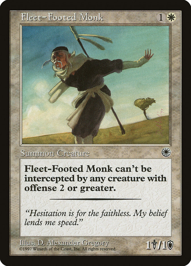 Fleet-Footed Monk [Portal] | Kessel Run Games Inc. 