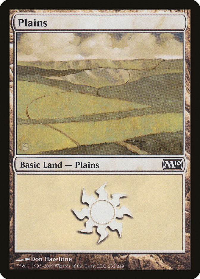 Plains (232) [Magic 2010] | Kessel Run Games Inc. 