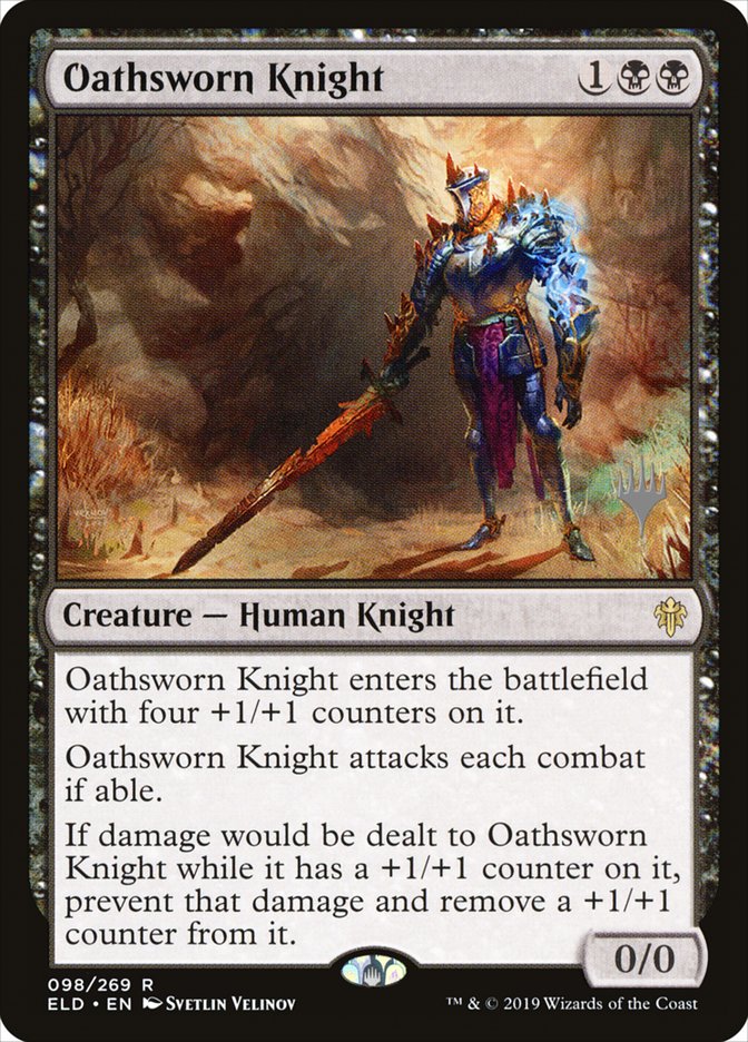 Oathsworn Knight (Promo Pack) [Throne of Eldraine Promos] | Kessel Run Games Inc. 