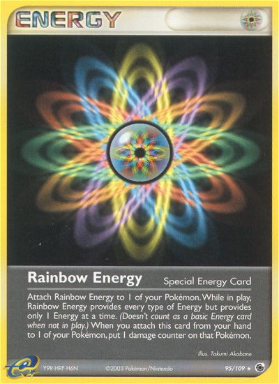 Rainbow Energy (95/109) [EX: Ruby & Sapphire] | Kessel Run Games Inc. 