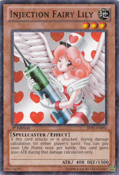 Injection Fairy Lily [BP01-EN004] Starfoil Rare | Kessel Run Games Inc. 