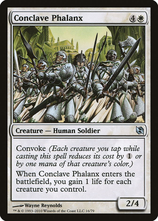 Conclave Phalanx [Duel Decks: Elspeth vs. Tezzeret] | Kessel Run Games Inc. 