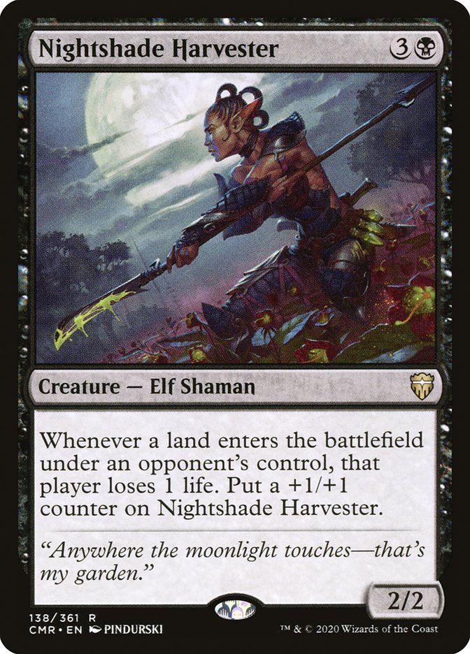 Nightshade Harvester [Commander Legends] | Kessel Run Games Inc. 