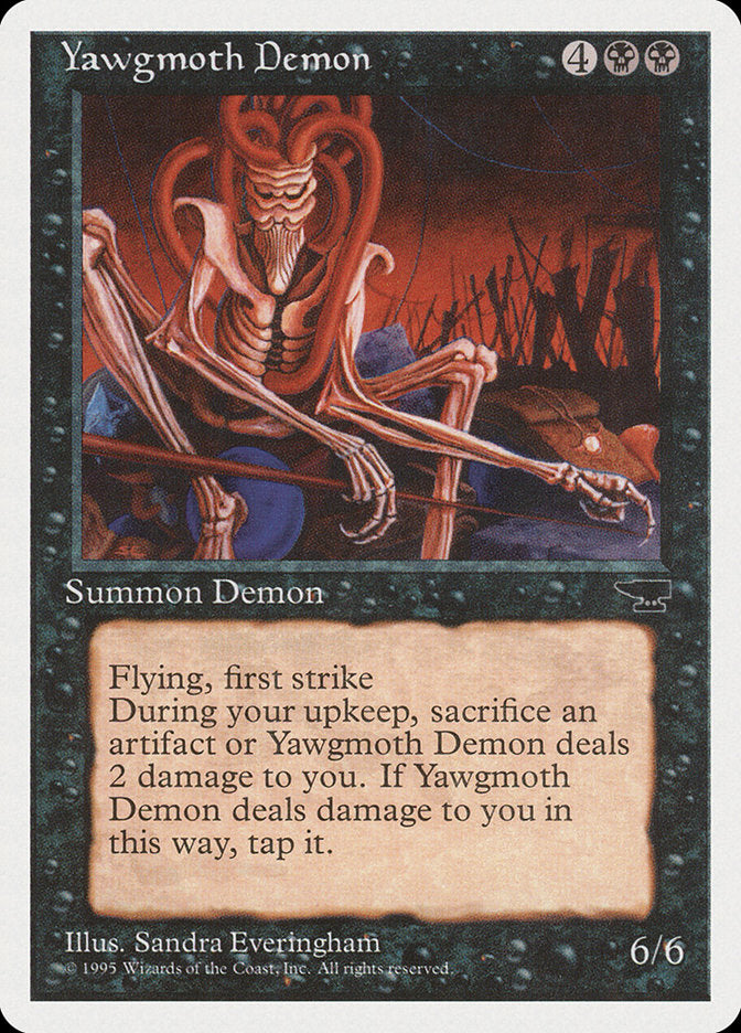 Yawgmoth Demon [Chronicles] | Kessel Run Games Inc. 
