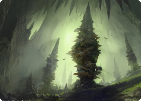 Forest (280) Art Card [Dungeons & Dragons: Adventures in the Forgotten Realms Art Series] | Kessel Run Games Inc. 