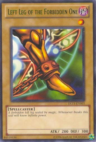 Left Leg of the Forbidden One (Green) [DL11-EN003] Rare | Kessel Run Games Inc. 