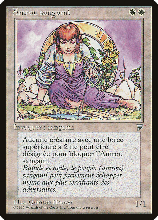 Amrou Kithkin (French) - "Amrou sangami" [Renaissance] | Kessel Run Games Inc. 