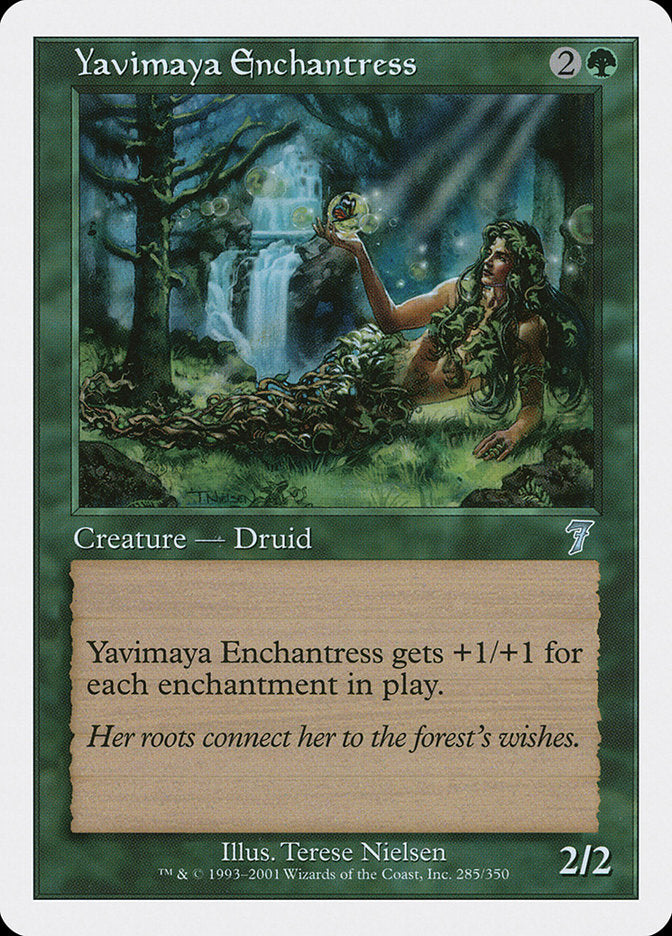 Yavimaya Enchantress [Seventh Edition] | Kessel Run Games Inc. 