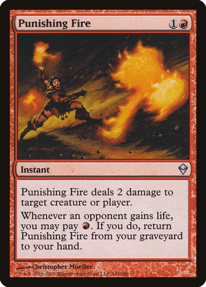 Punishing Fire [Zendikar] | Kessel Run Games Inc. 