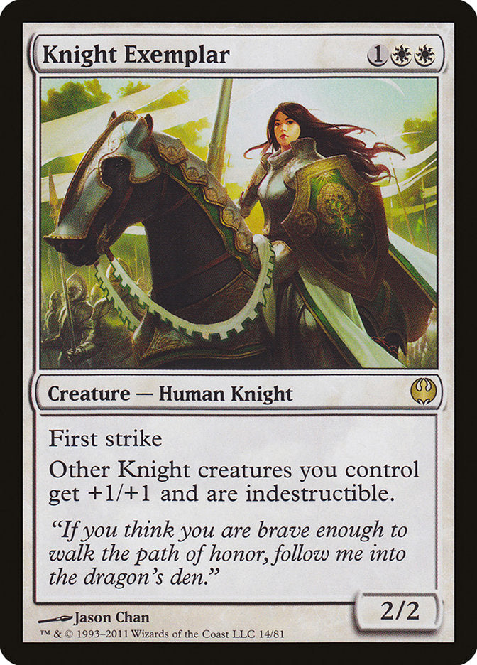 Knight Exemplar [Duel Decks: Knights vs. Dragons] | Kessel Run Games Inc. 