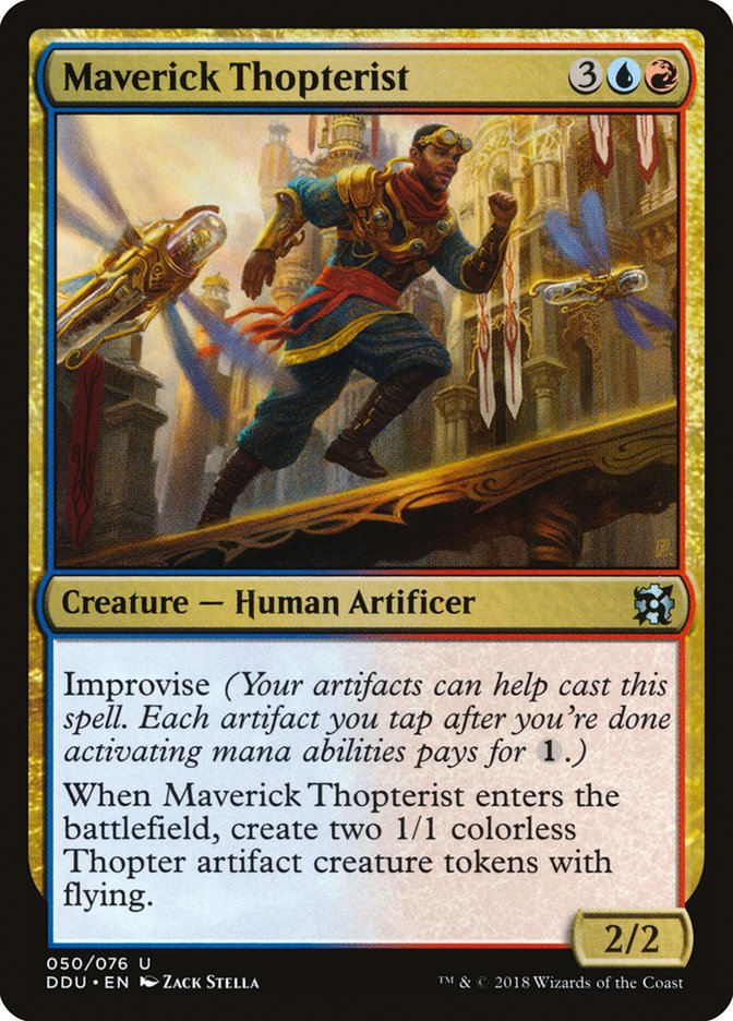Maverick Thopterist [Duel Decks: Elves vs. Inventors] | Kessel Run Games Inc. 