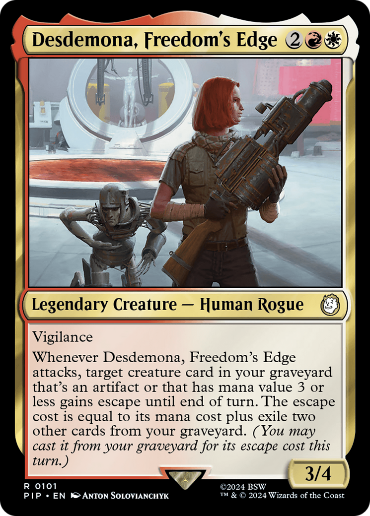 Desdemona, Freedom's Edge [Fallout] | Kessel Run Games Inc. 