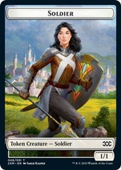 Soldier // Squirrel Double-Sided Token [Double Masters Tokens] | Kessel Run Games Inc. 
