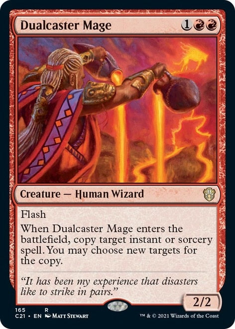 Dualcaster Mage [Commander 2021] | Kessel Run Games Inc. 