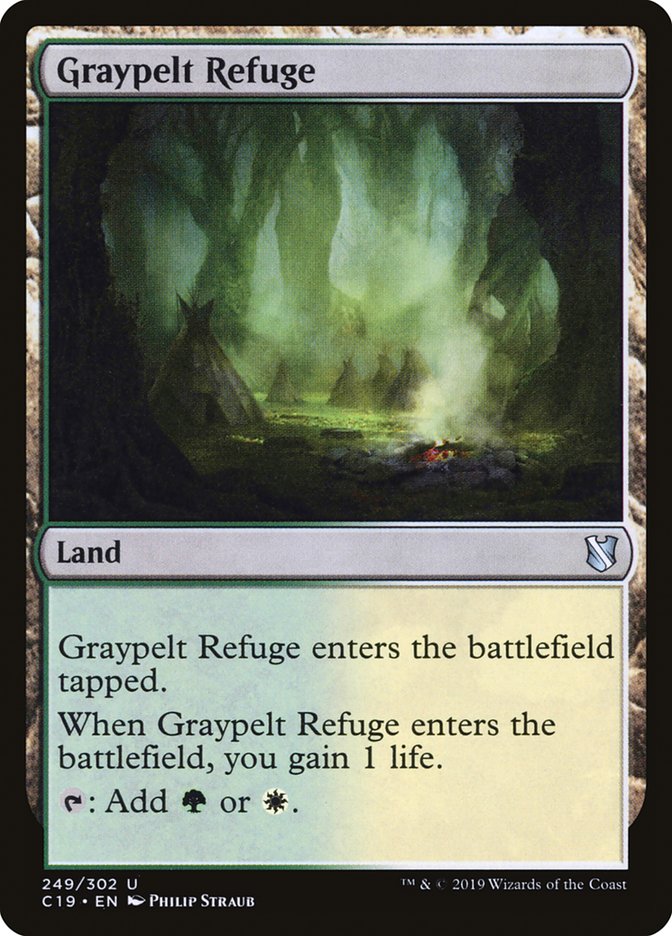 Graypelt Refuge [Commander 2019] | Kessel Run Games Inc. 