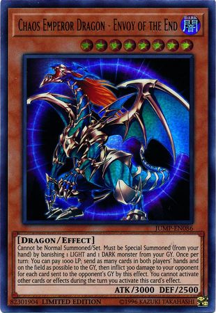 Chaos Emperor Dragon - Envoy of the End [JUMP-EN086] Ultra Rare | Kessel Run Games Inc. 