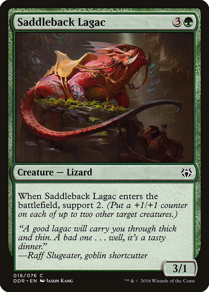 Saddleback Lagac [Duel Decks: Nissa vs. Ob Nixilis] | Kessel Run Games Inc. 