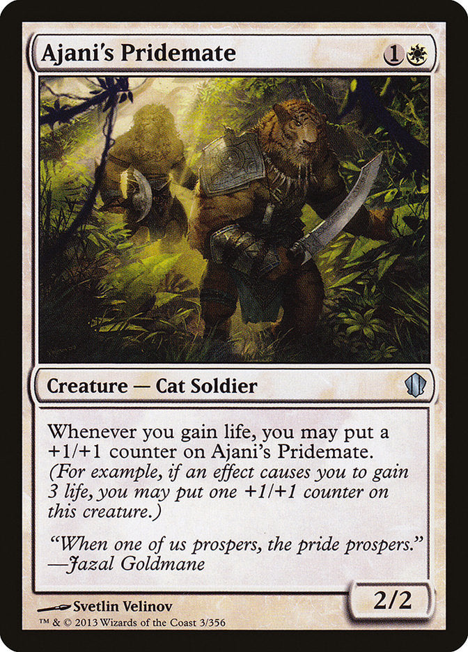 Ajani's Pridemate [Commander 2013] | Kessel Run Games Inc. 