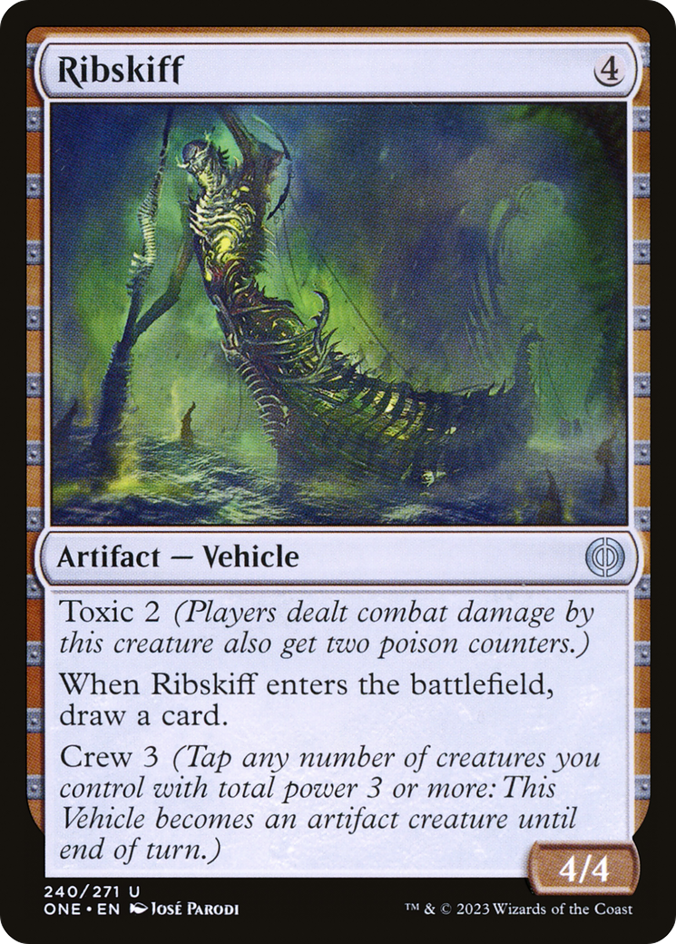 Ribskiff [Phyrexia: All Will Be One] | Kessel Run Games Inc. 