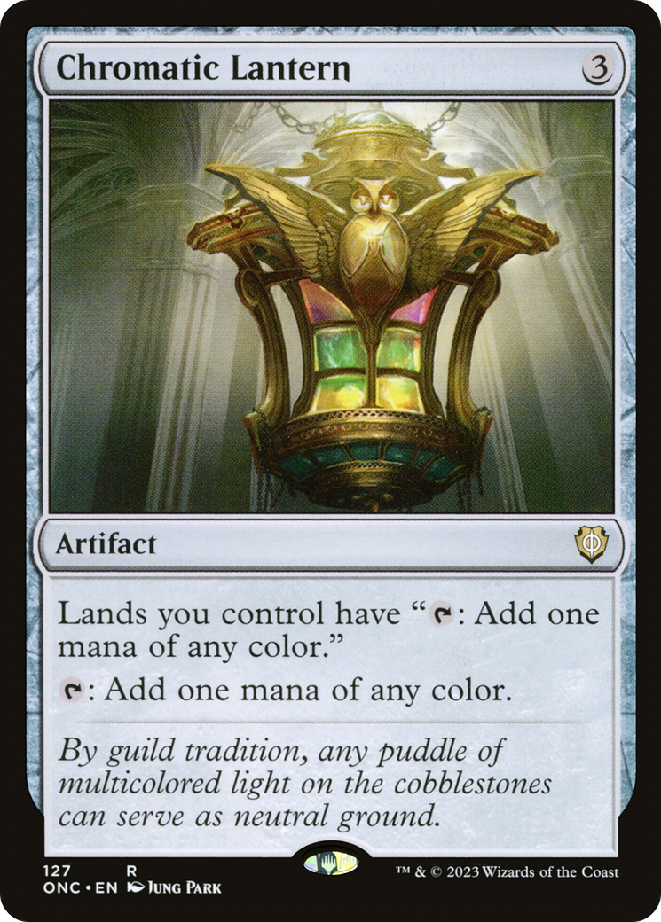 Chromatic Lantern [Phyrexia: All Will Be One Commander] | Kessel Run Games Inc. 