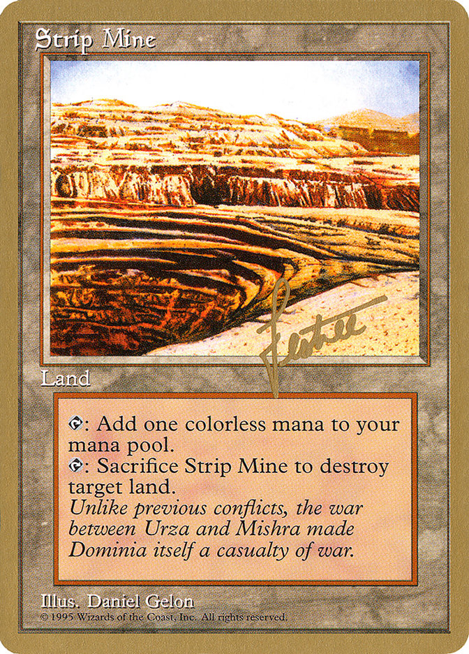 Strip Mine (Bertrand Lestree) [Pro Tour Collector Set] | Kessel Run Games Inc. 