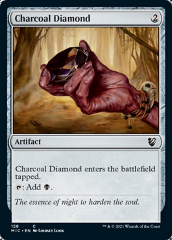 Charcoal Diamond [Innistrad: Midnight Hunt Commander] | Kessel Run Games Inc. 