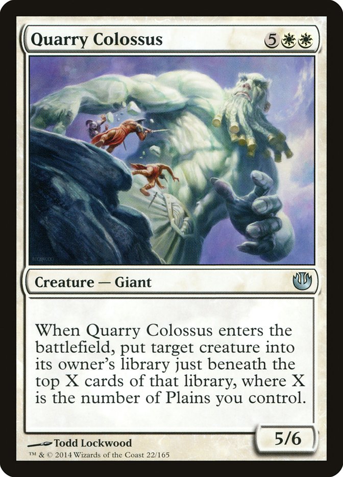 Quarry Colossus [Journey into Nyx] | Kessel Run Games Inc. 