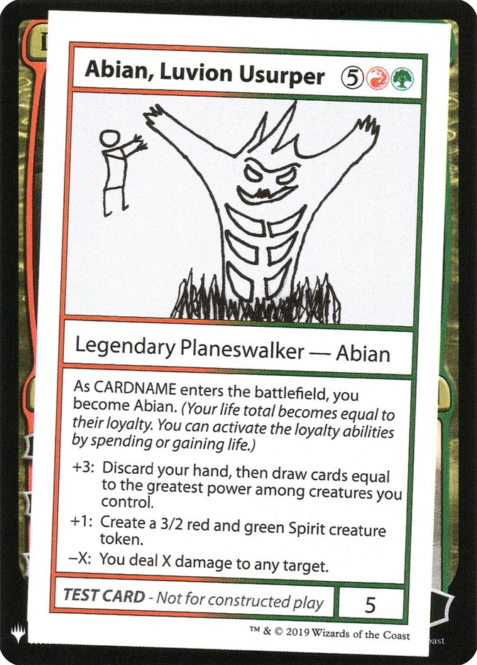 Abian, Luvion Usurper [Mystery Booster Playtest Cards] | Kessel Run Games Inc. 