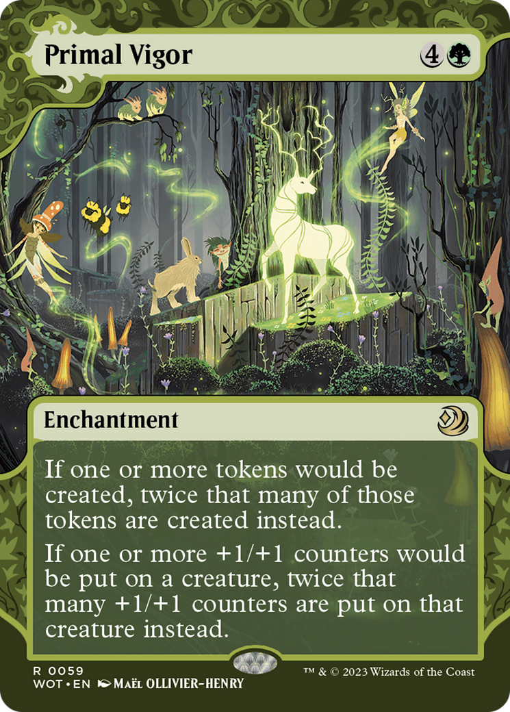 Primal Vigor [Wilds of Eldraine: Enchanting Tales] | Kessel Run Games Inc. 