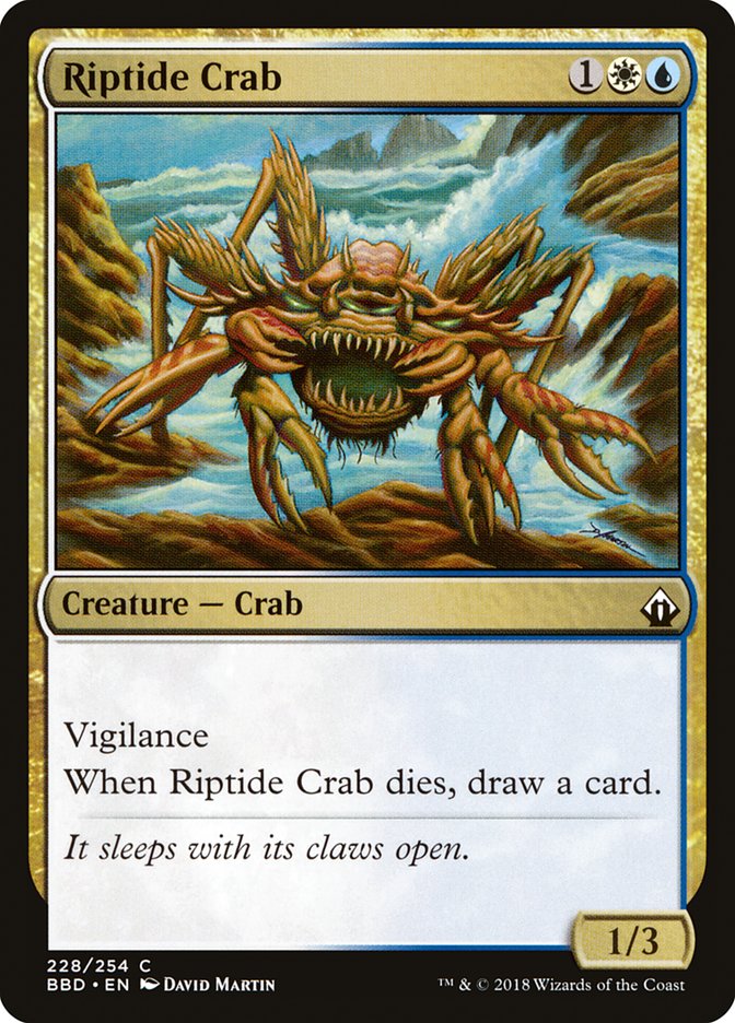 Riptide Crab [Battlebond] | Kessel Run Games Inc. 