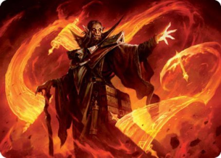 Plargg, Dean of Chaos Art Card [Strixhaven: School of Mages Art Series] | Kessel Run Games Inc. 