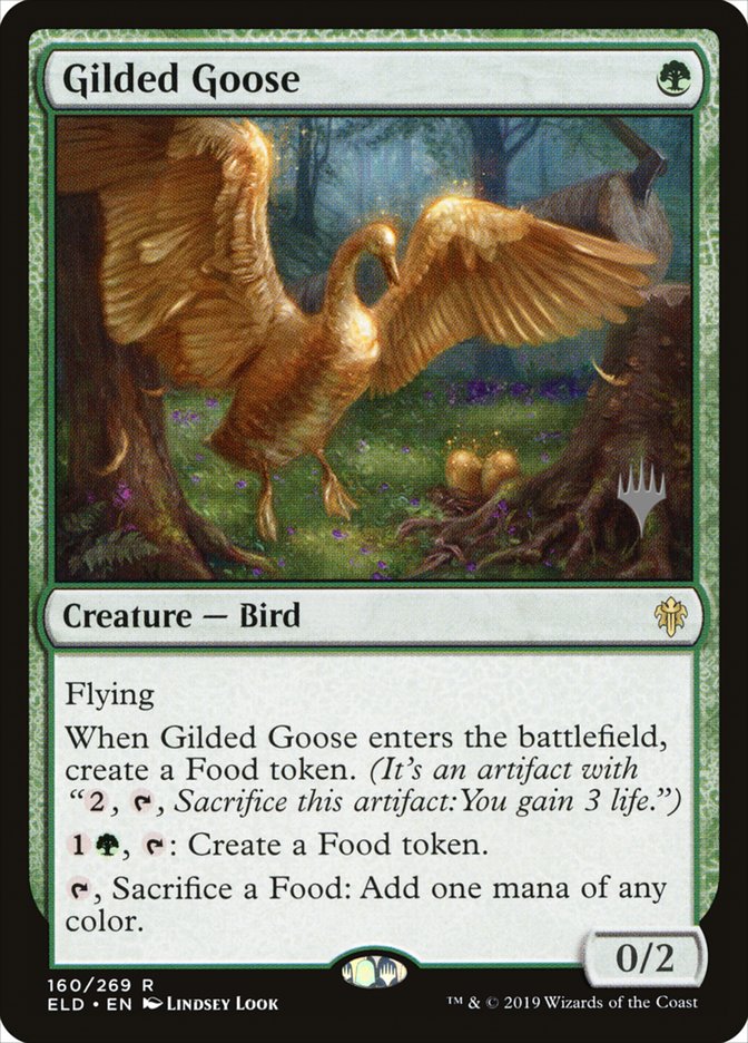 Gilded Goose (Promo Pack) [Throne of Eldraine Promos] | Kessel Run Games Inc. 