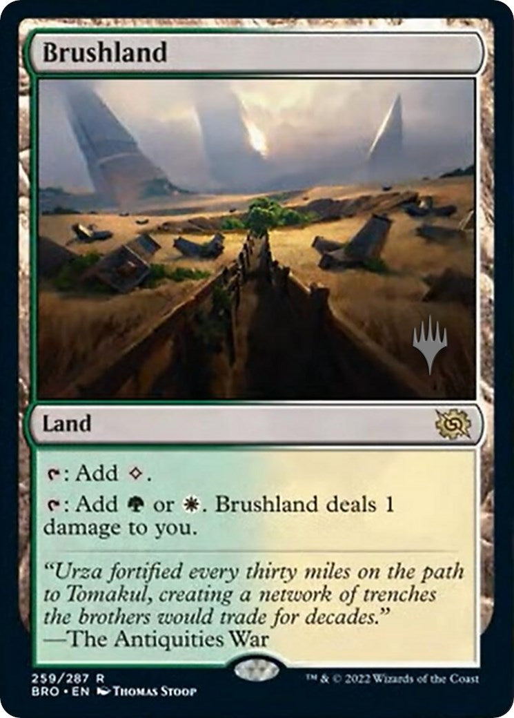 Brushland (Promo Pack) [The Brothers' War Promos] | Kessel Run Games Inc. 