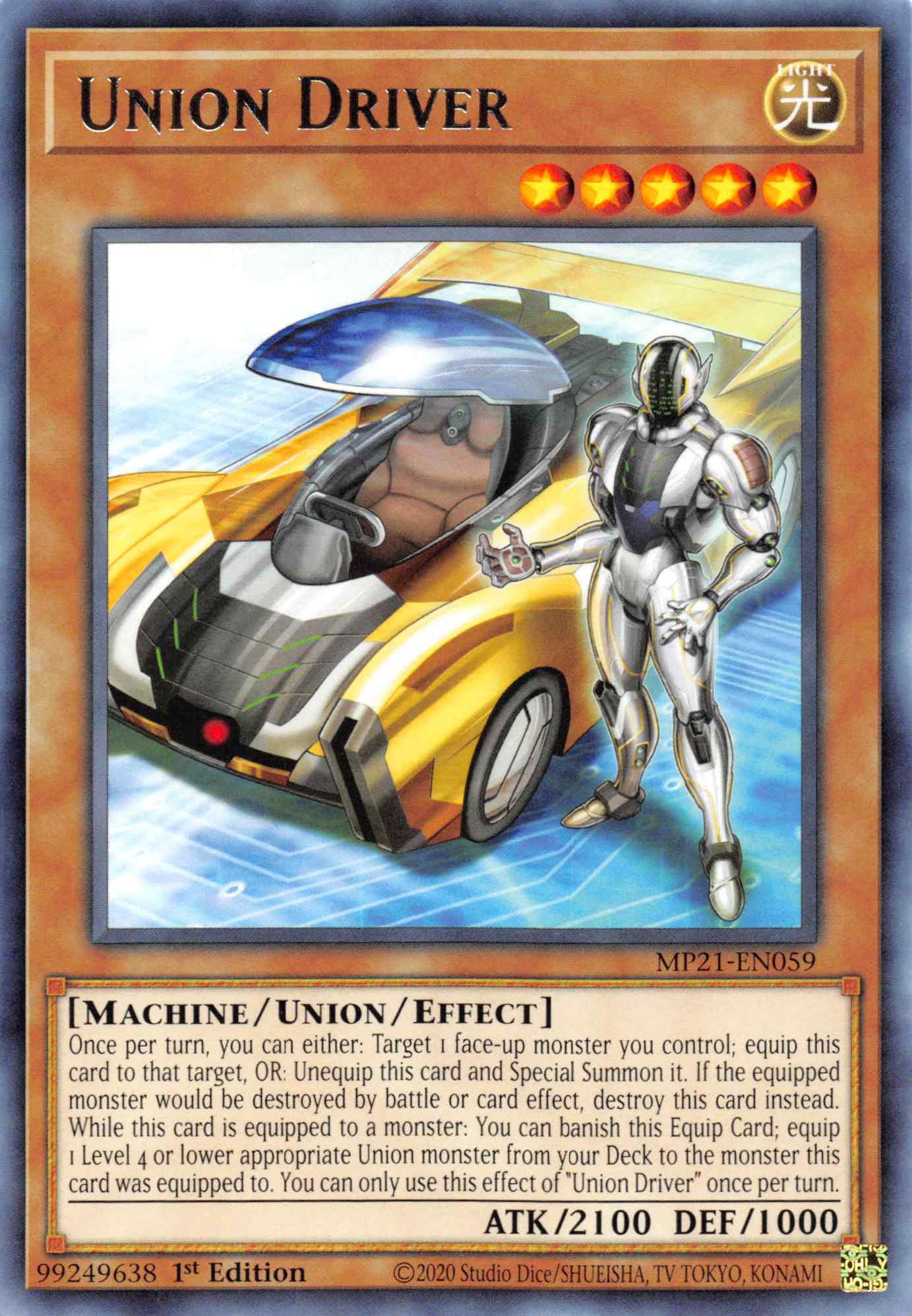 Union Driver [MP21-EN059] Rare | Kessel Run Games Inc. 